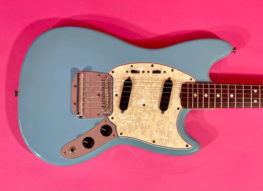 1967 Fender Mustang Daphne Blue 100% original!