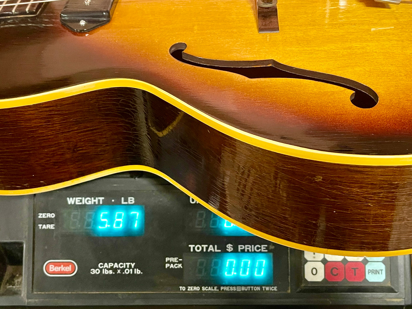 1957 GIBSON ES-125 Sunburst NICE!