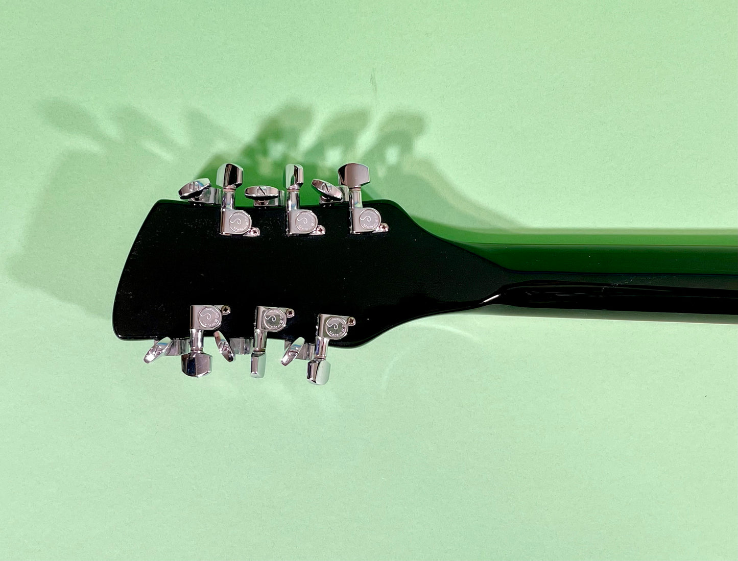 1990 Rickenbacker 360/12 Jetglo Black   Rare & 100% Original