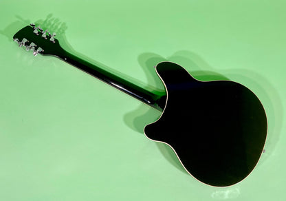 1990 Rickenbacker 360/12 Jetglo Black   Rare & 100% Original