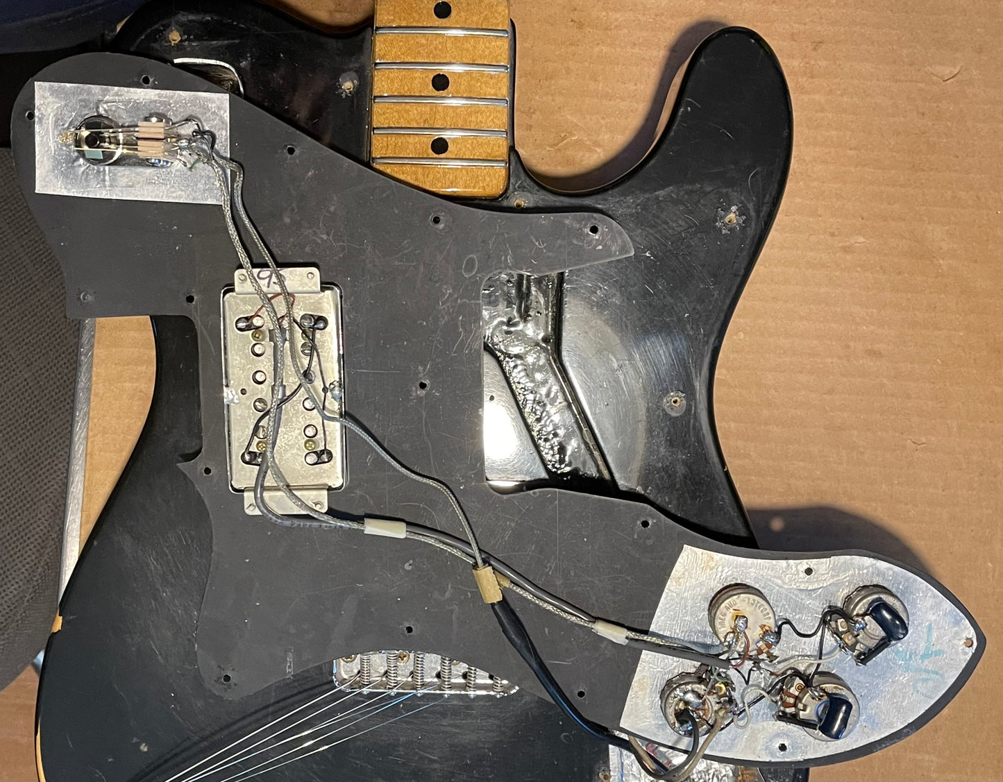 1974 Fender Telecaster Custom Black Keith Richards!