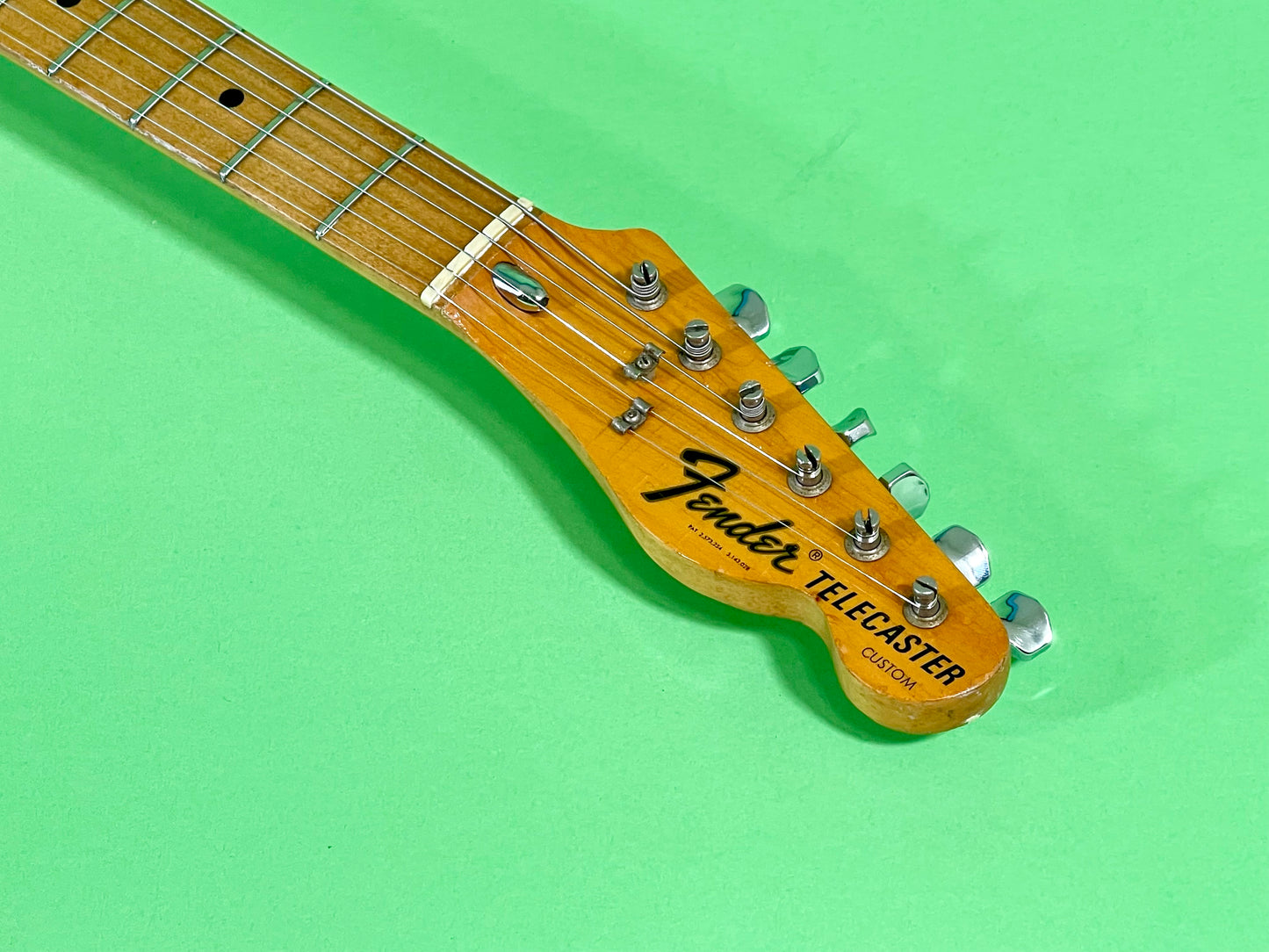 1974 Fender Telecaster Custom Black Keith Richards!