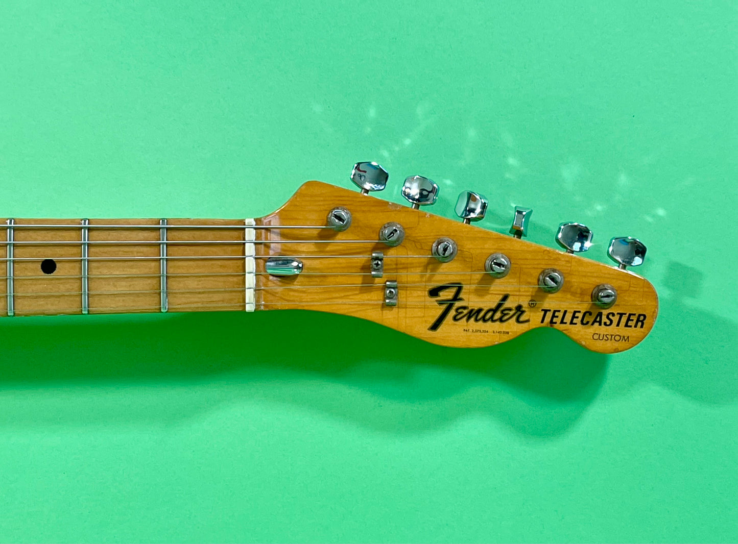 1974 Fender Telecaster Custom Black Keith Richards!