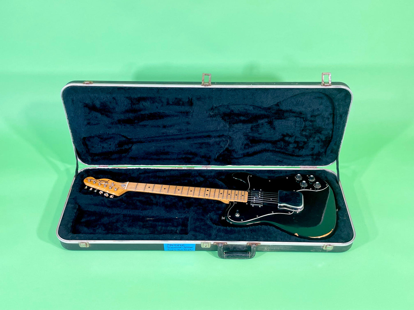 1974 Fender Telecaster Custom Black Keith Richards!