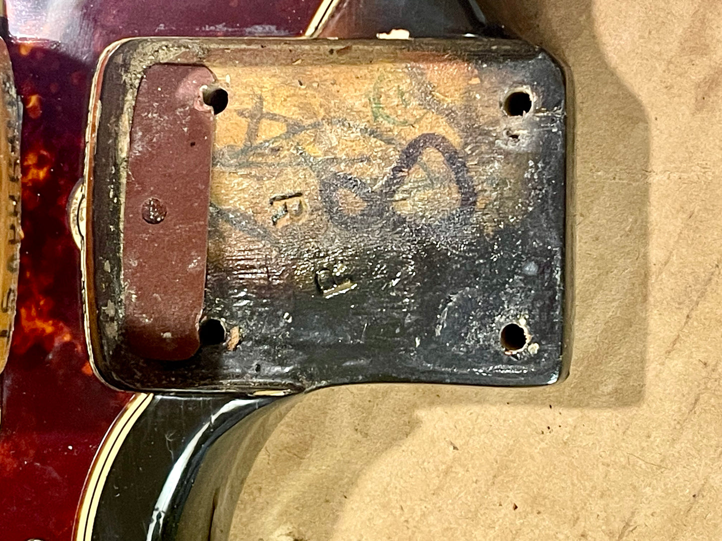 1969 Fender Jaguar 100% Original Rare factory "Faux-Burst" finish!