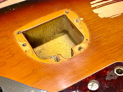 1969 Fender Jaguar 100% Original Rare factory "Faux-Burst" finish!