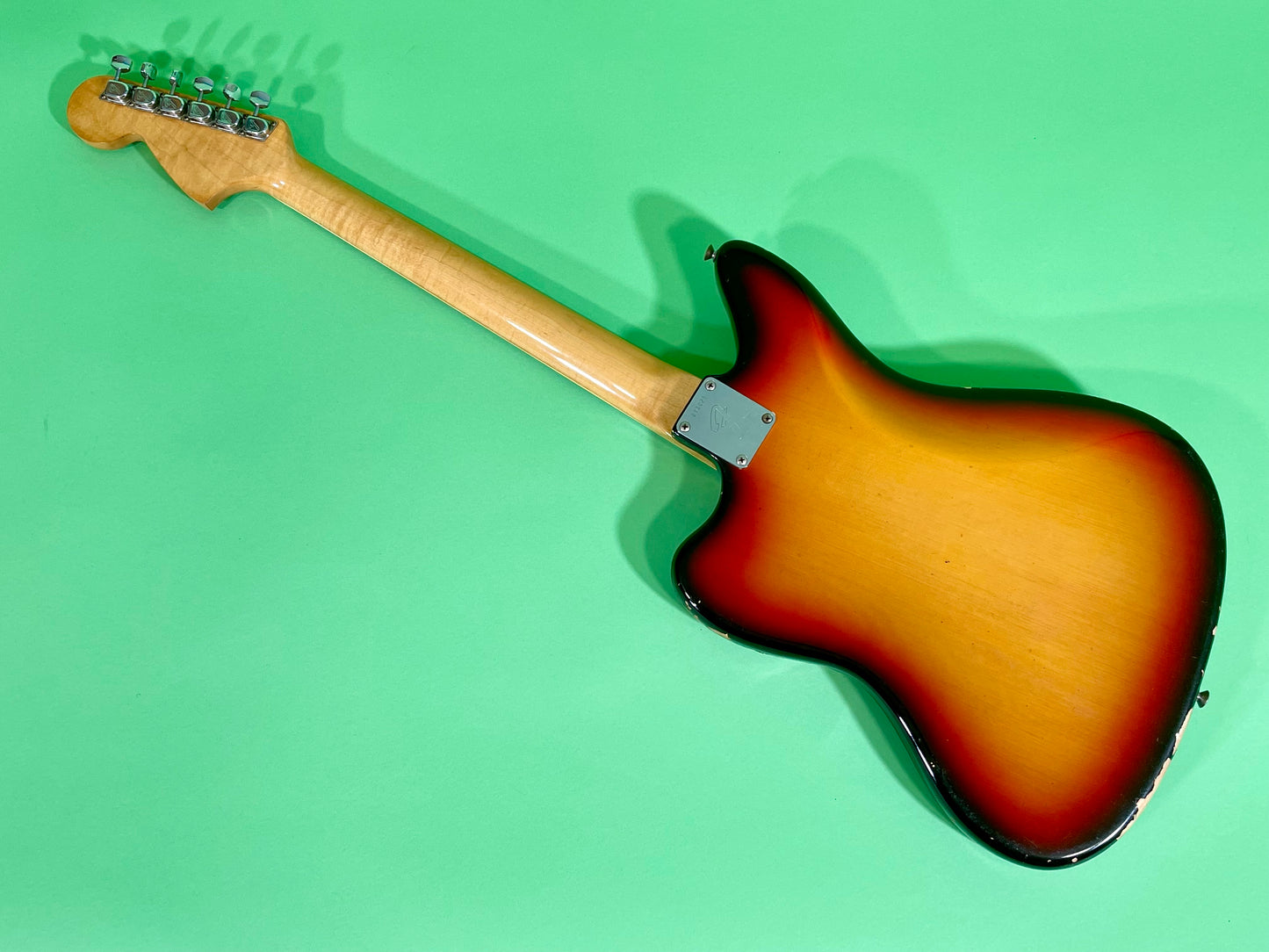 1969 Fender Jaguar 100% Original Rare factory "Faux-Burst" finish!
