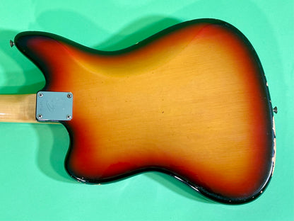 1969 Fender Jaguar 100% Original Rare factory "Faux-Burst" finish!