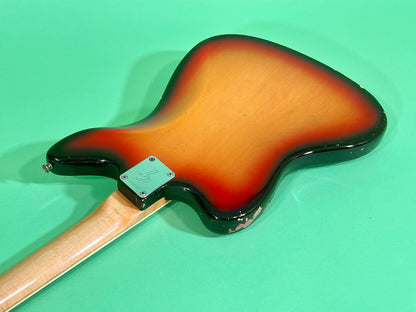 1969 Fender Jaguar 100% Original Rare factory "Faux-Burst" finish!