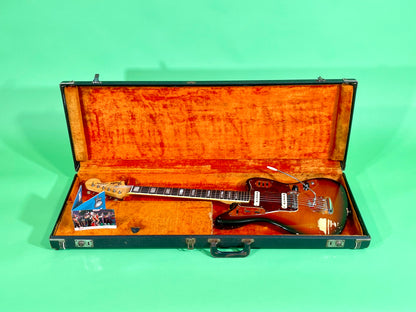 1969 Fender Jaguar 100% Original Rare factory "Faux-Burst" finish!