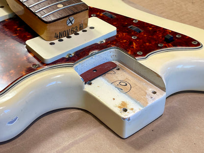 1964 Fender Jazzmaster Olympic White 100% Original Super-Clean 1-owner