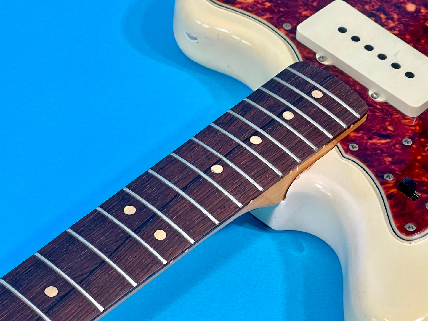 1964 Fender Jazzmaster Olympic White 100% Original Super-Clean 1-owner
