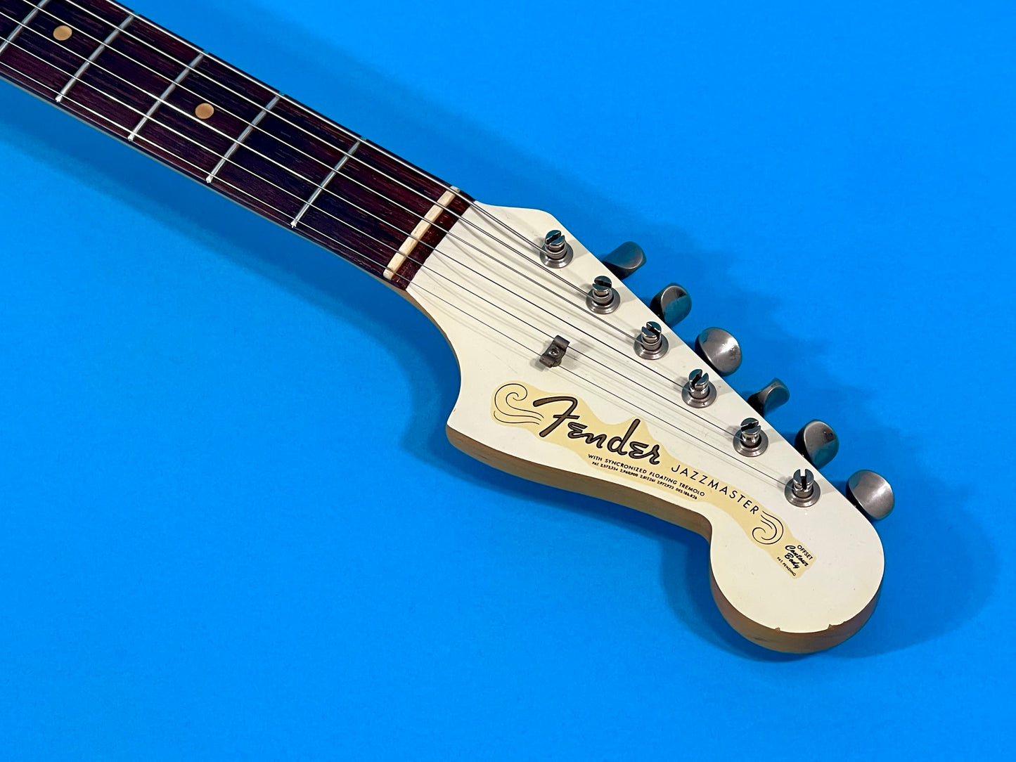 1964 Fender Jazzmaster Olympic White 100% Original Super-Clean 1-owner
