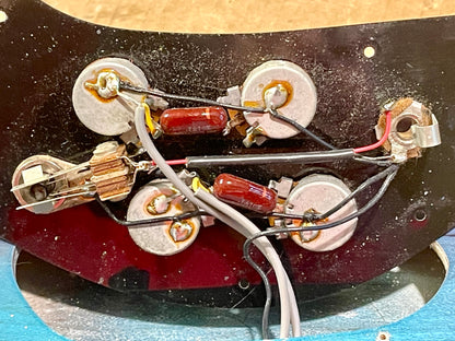 1968 Kustom K-200 Turquoise & Purple Sunburst AKA "Wineburst"