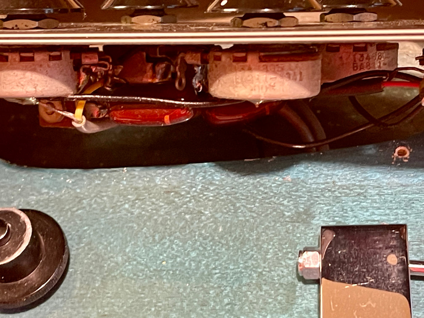 1968 Kustom K-200 Turquoise & Purple Sunburst AKA "Wineburst"