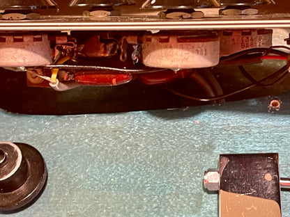 1968 Kustom K-200 Turquoise & Purple Sunburst AKA "Wineburst"