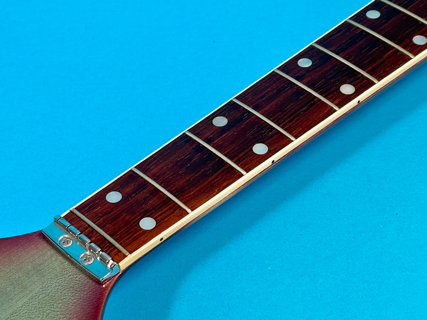 1968 Kustom K-200 Turquoise & Purple Sunburst AKA "Wineburst"