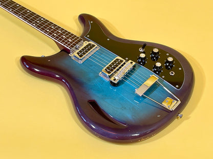 1968 Kustom K-200 Turquoise & Purple Sunburst AKA "Wineburst"