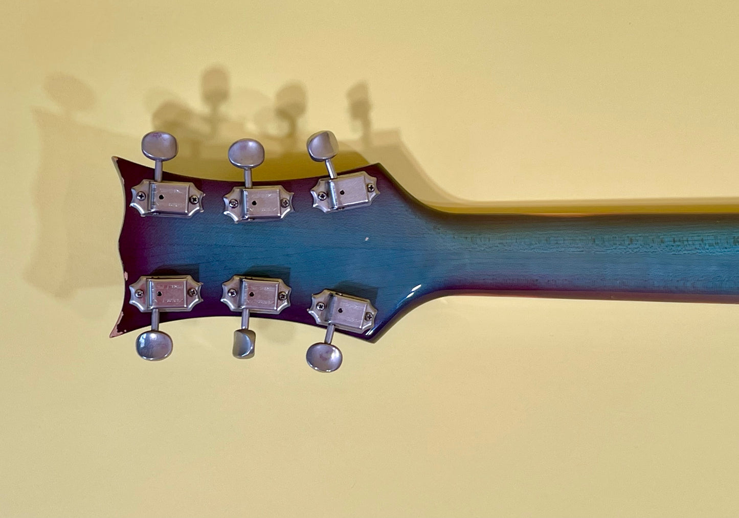 1968 Kustom K-200 Turquoise & Purple Sunburst AKA "Wineburst"