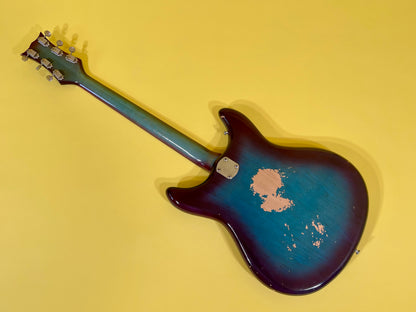 1968 Kustom K-200 Turquoise & Purple Sunburst AKA "Wineburst"