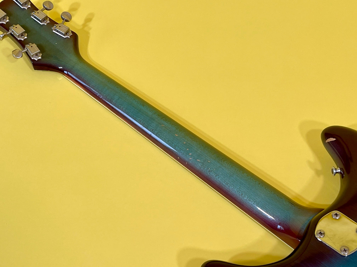 1968 Kustom K-200 Turquoise & Purple Sunburst AKA "Wineburst"