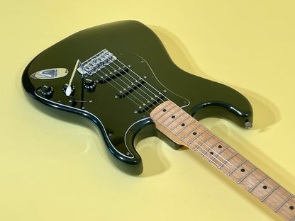 1977 Fender Stratocaster Black 100% Original w/Factory Inspection Tag!