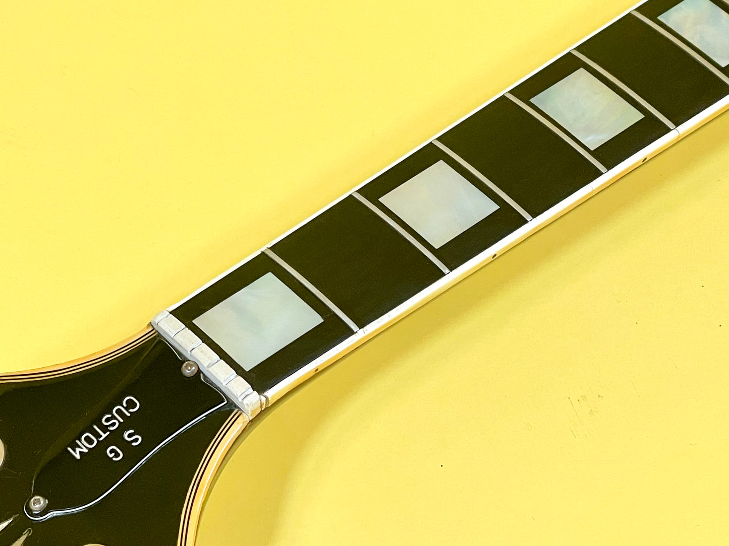 1973 Gibson SG Custom Model Walnut finish with Gold hardware