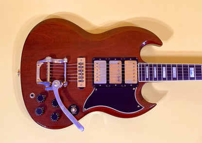 1973 Gibson SG Custom Model Walnut finish with Gold hardware