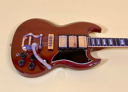 1973 Gibson SG Custom Model Walnut finish with Gold hardware