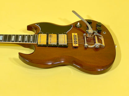 1973 Gibson SG Custom Model Walnut finish with Gold hardware
