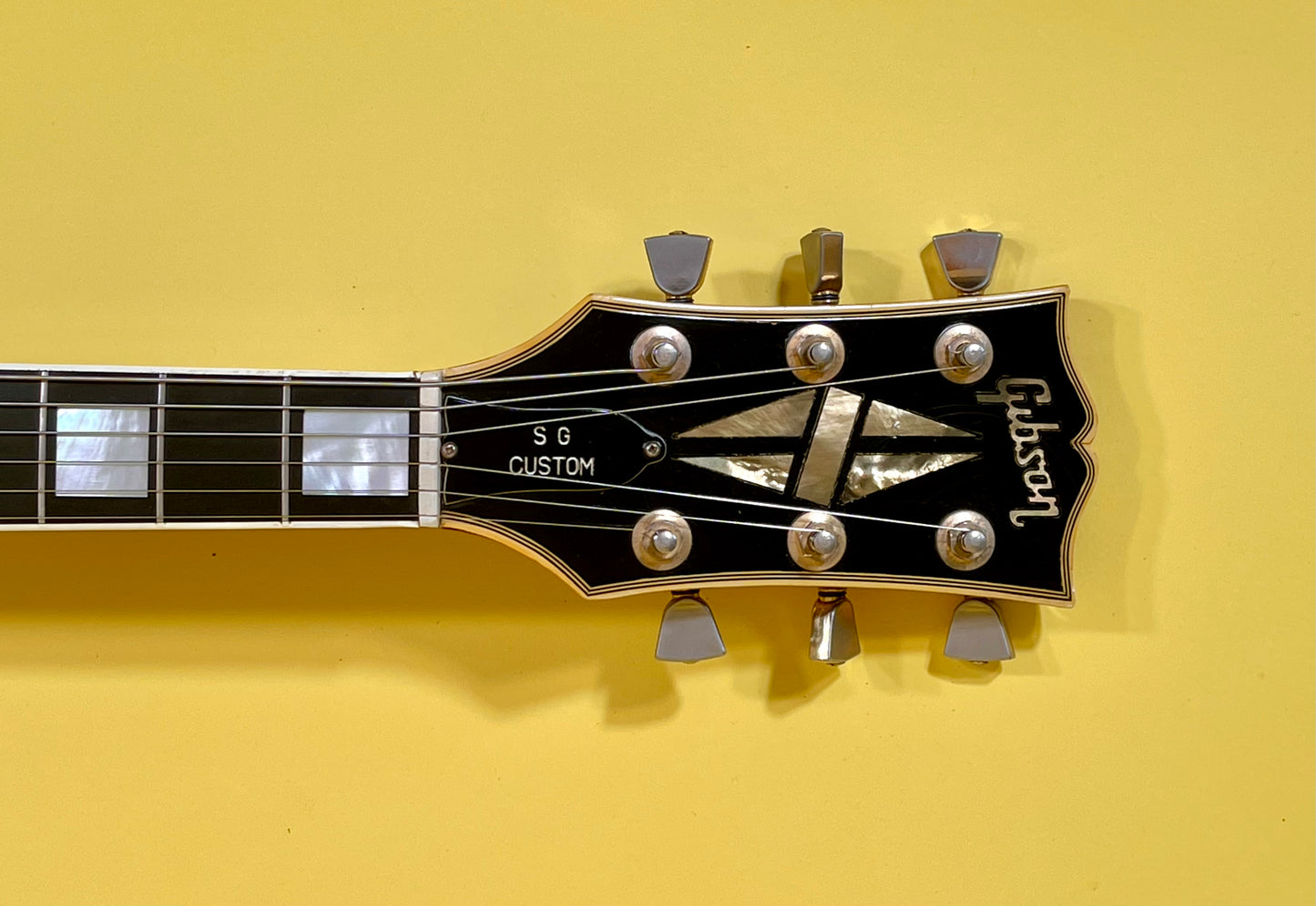 1973 Gibson SG Custom Model Walnut finish with Gold hardware