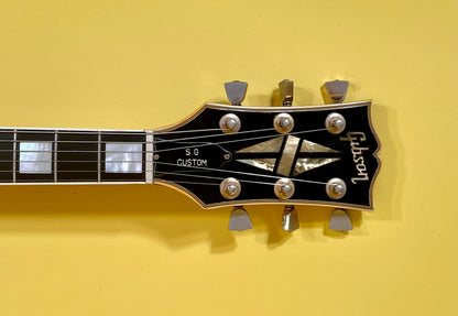1973 Gibson SG Custom Model Walnut finish with Gold hardware