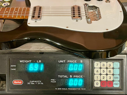 1966 Rickenbacker 450/12 Jetglo Gloss finish  100% Original