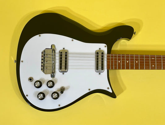 1966 Rickenbacker 450/12 Jetglo Gloss finish  100% Original