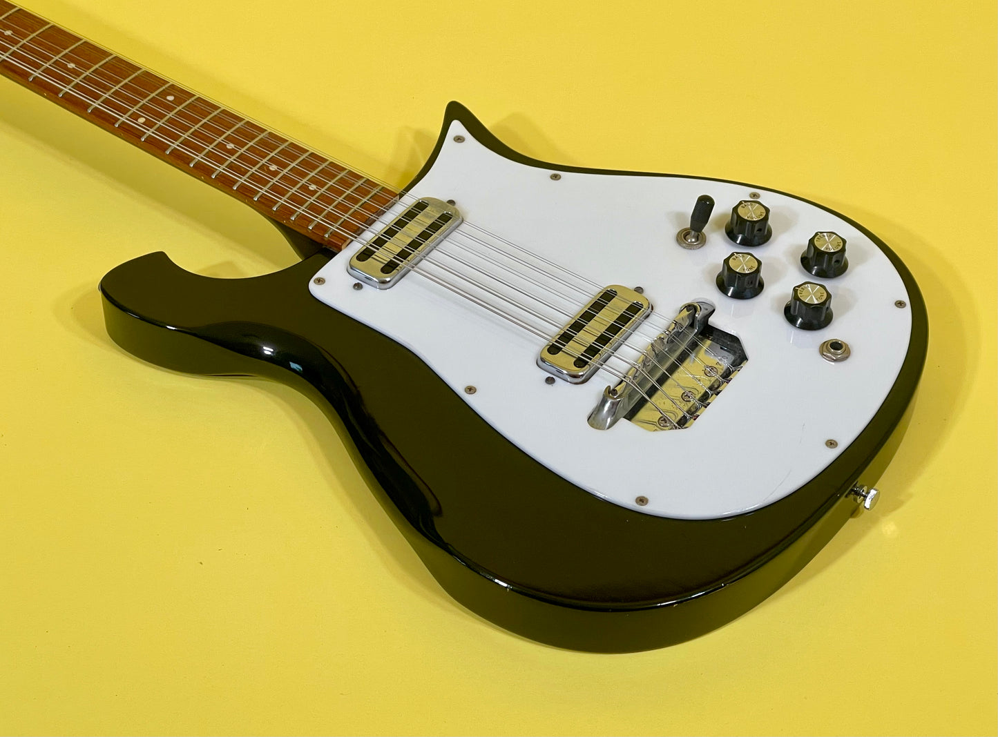 1966 Rickenbacker 450/12 Jetglo Gloss finish  100% Original