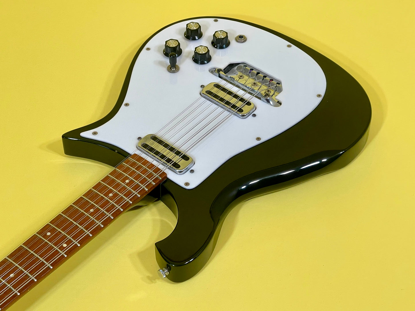 1966 Rickenbacker 450/12 Jetglo Gloss finish  100% Original