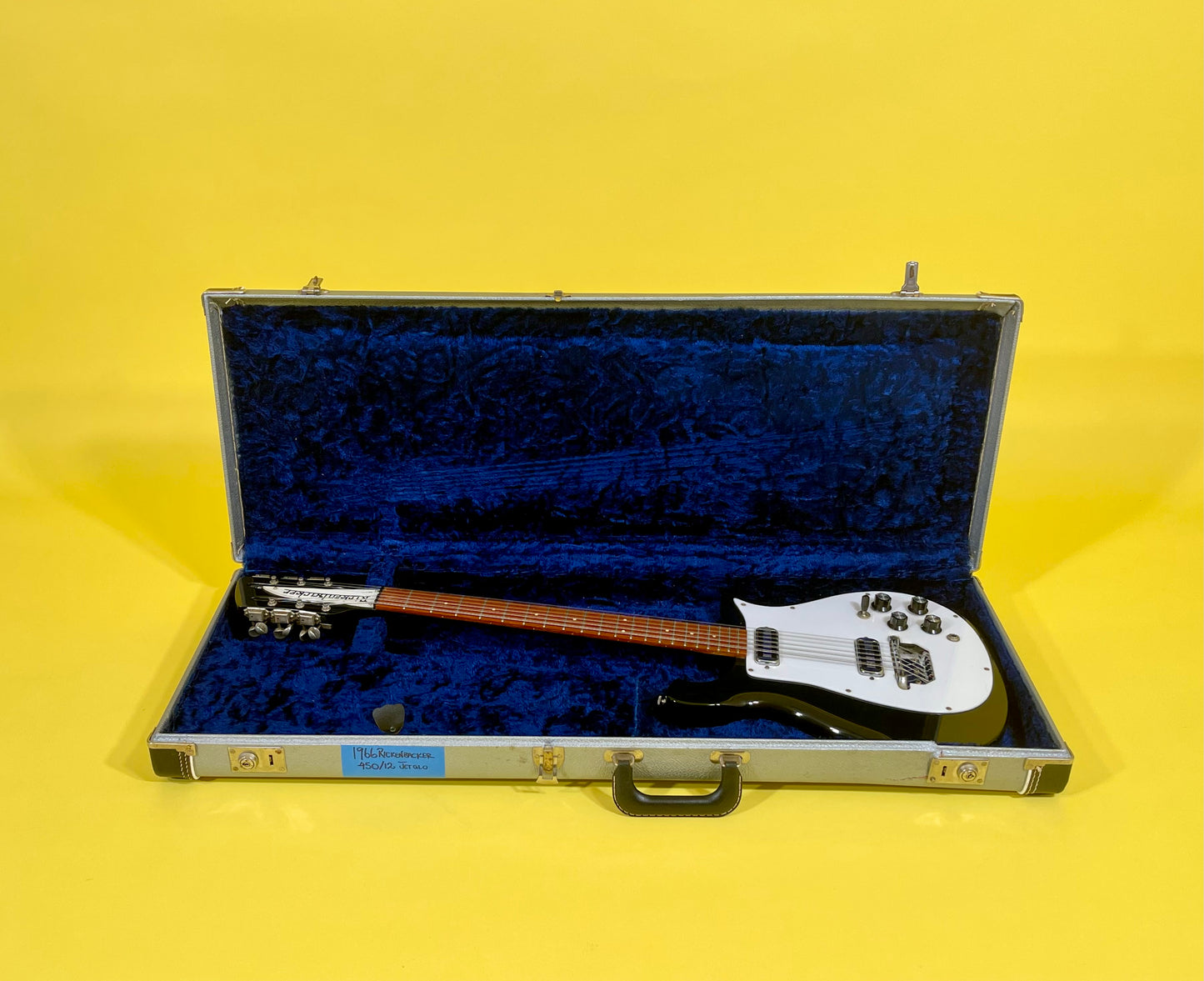 1966 Rickenbacker 450/12 Jetglo Gloss finish  100% Original