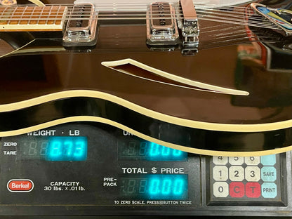 1981 Rickenbacker 360 Jetglo Gloss Rare Double Bound!