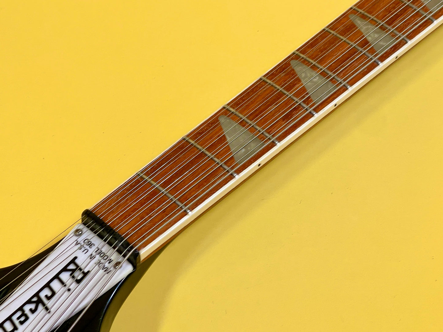 1981 Rickenbacker 360 Jetglo Gloss Rare Double Bound!