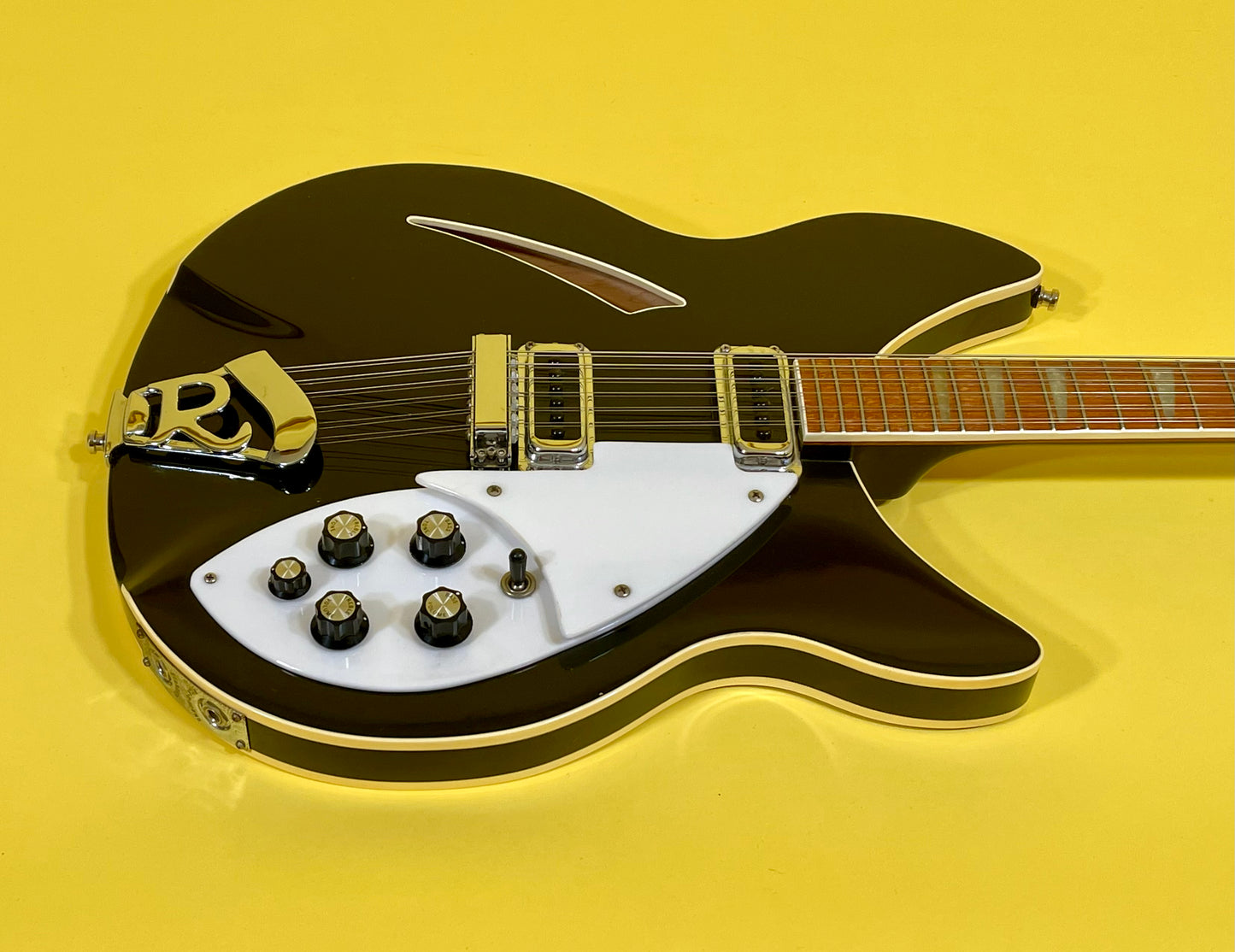 1981 Rickenbacker 360 Jetglo Gloss Rare Double Bound!