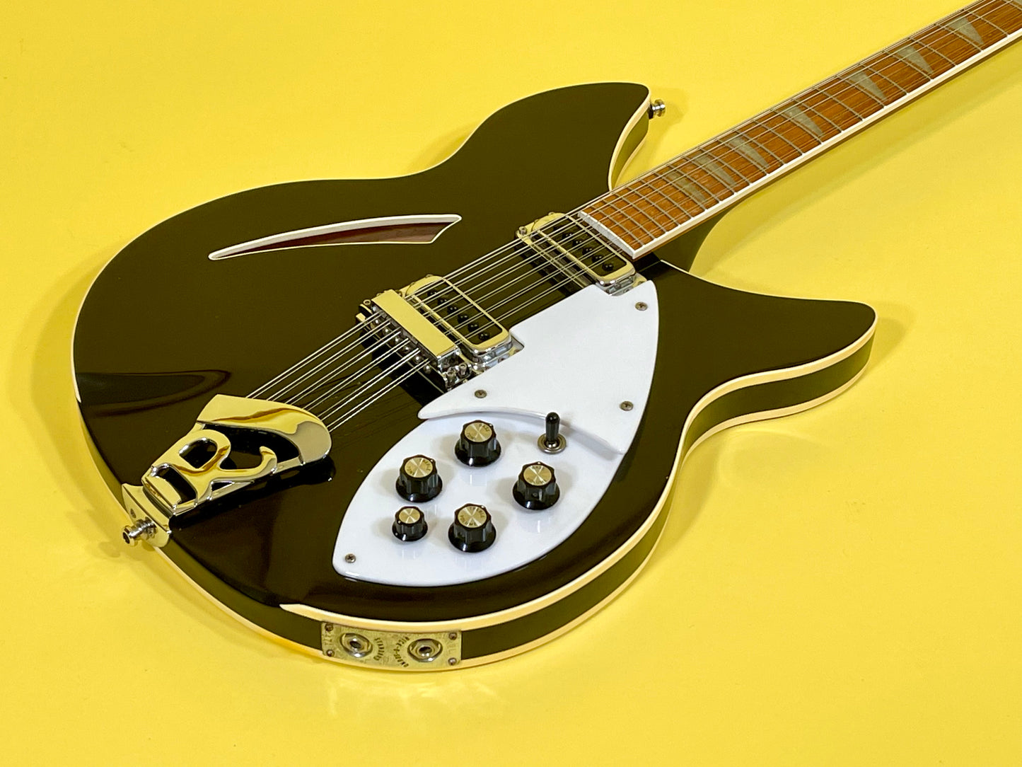1981 Rickenbacker 360 Jetglo Gloss Rare Double Bound!