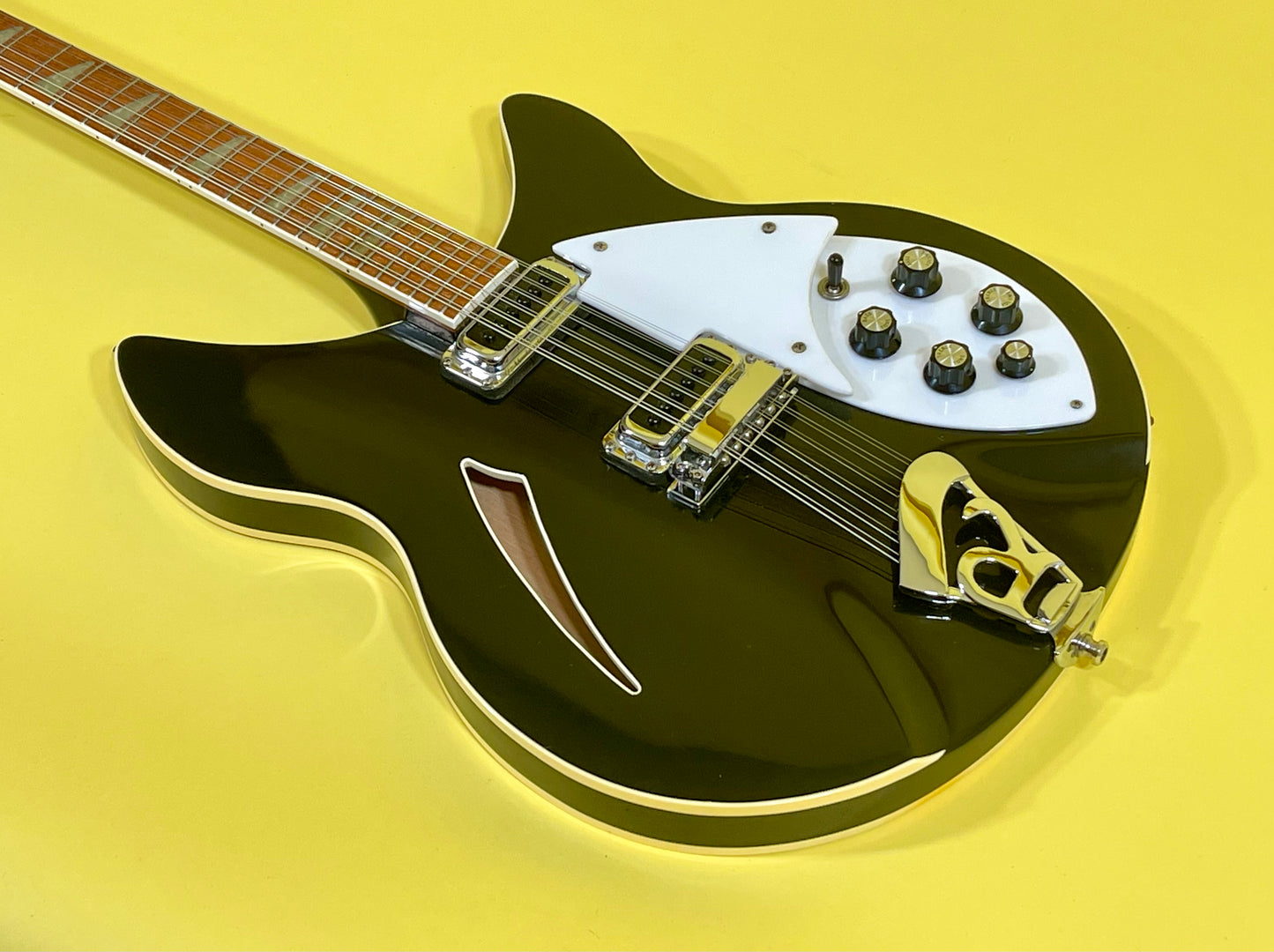 1981 Rickenbacker 360 Jetglo Gloss Rare Double Bound!