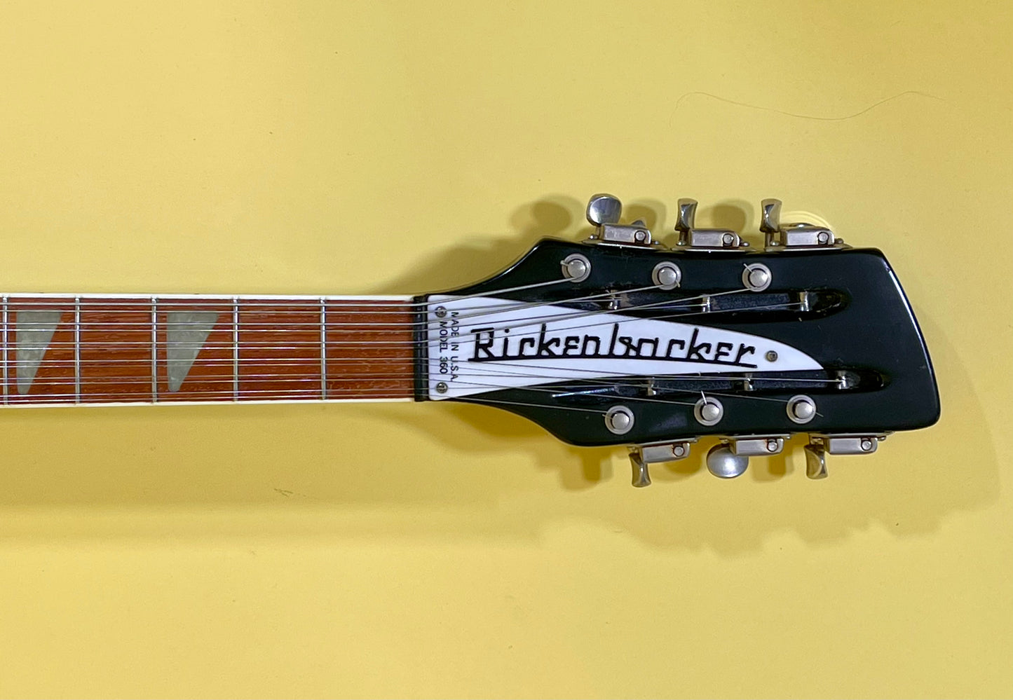 1981 Rickenbacker 360 Jetglo Gloss Rare Double Bound!