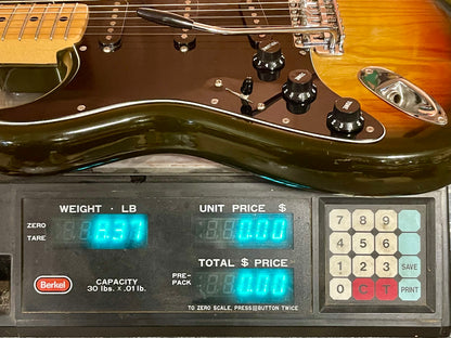 1979 Fender Stratocaster Left-Handed Sunburst 100% Original & Super Clean!