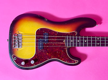 1966 Fender Precision Bass 3-color Sunburst