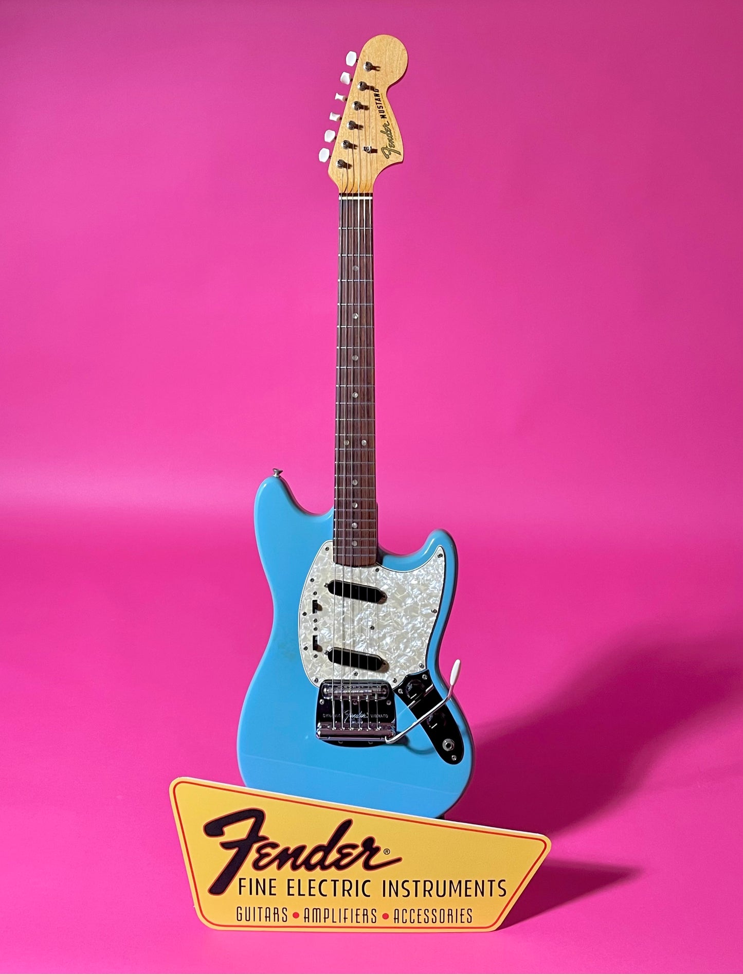 1966 Fender Mustang Daphne Blue 100% original super clean