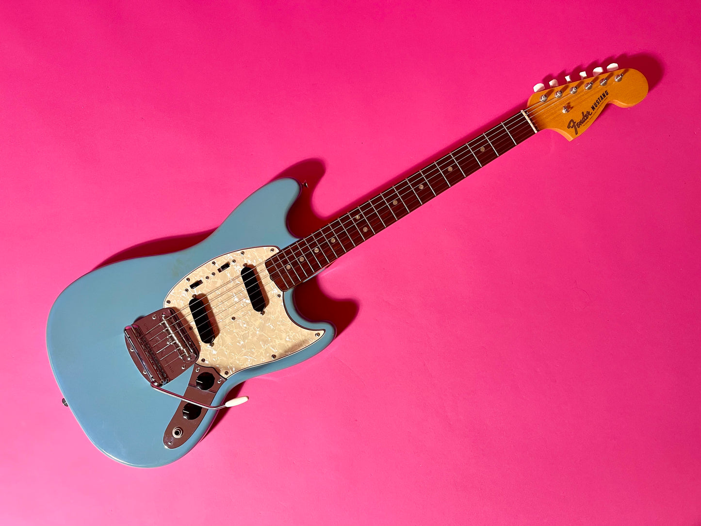 1966 Fender Mustang Daphne Blue 100% original super clean