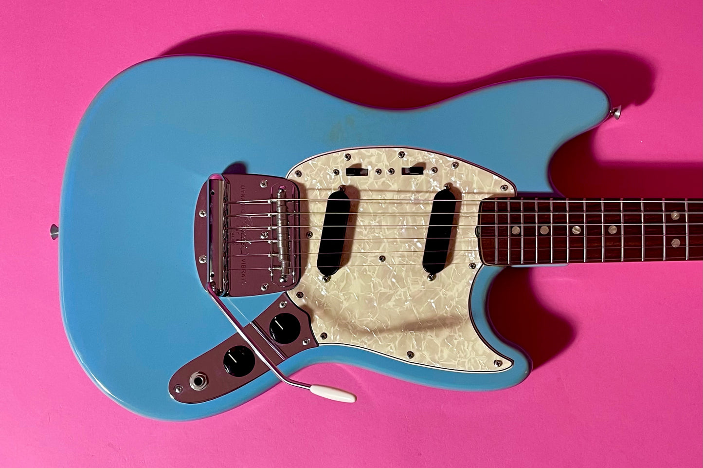 1966 Fender Mustang Daphne Blue 100% original super clean