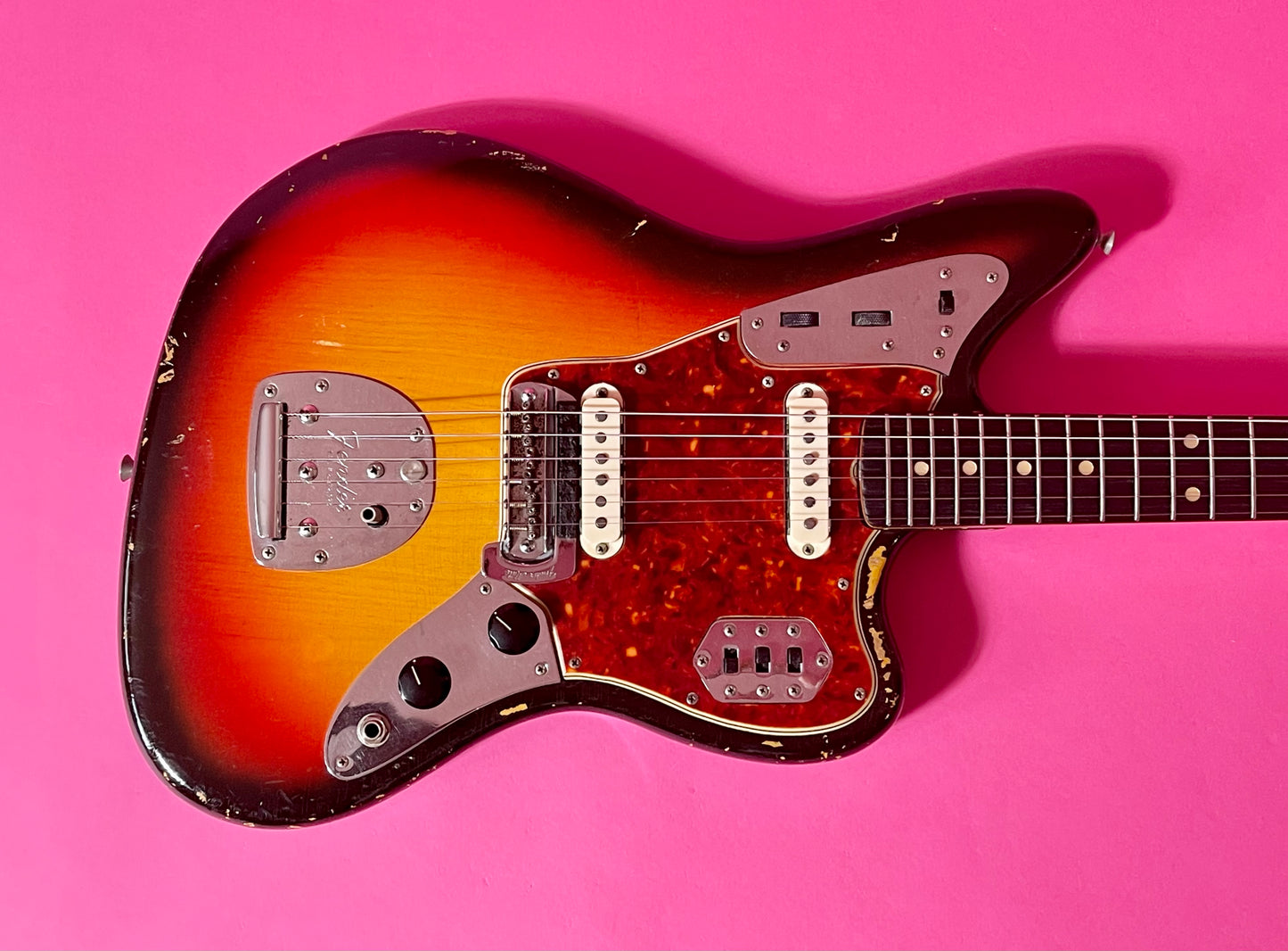 1964 Fender Jaguar 3-Color Sunburst 100% original