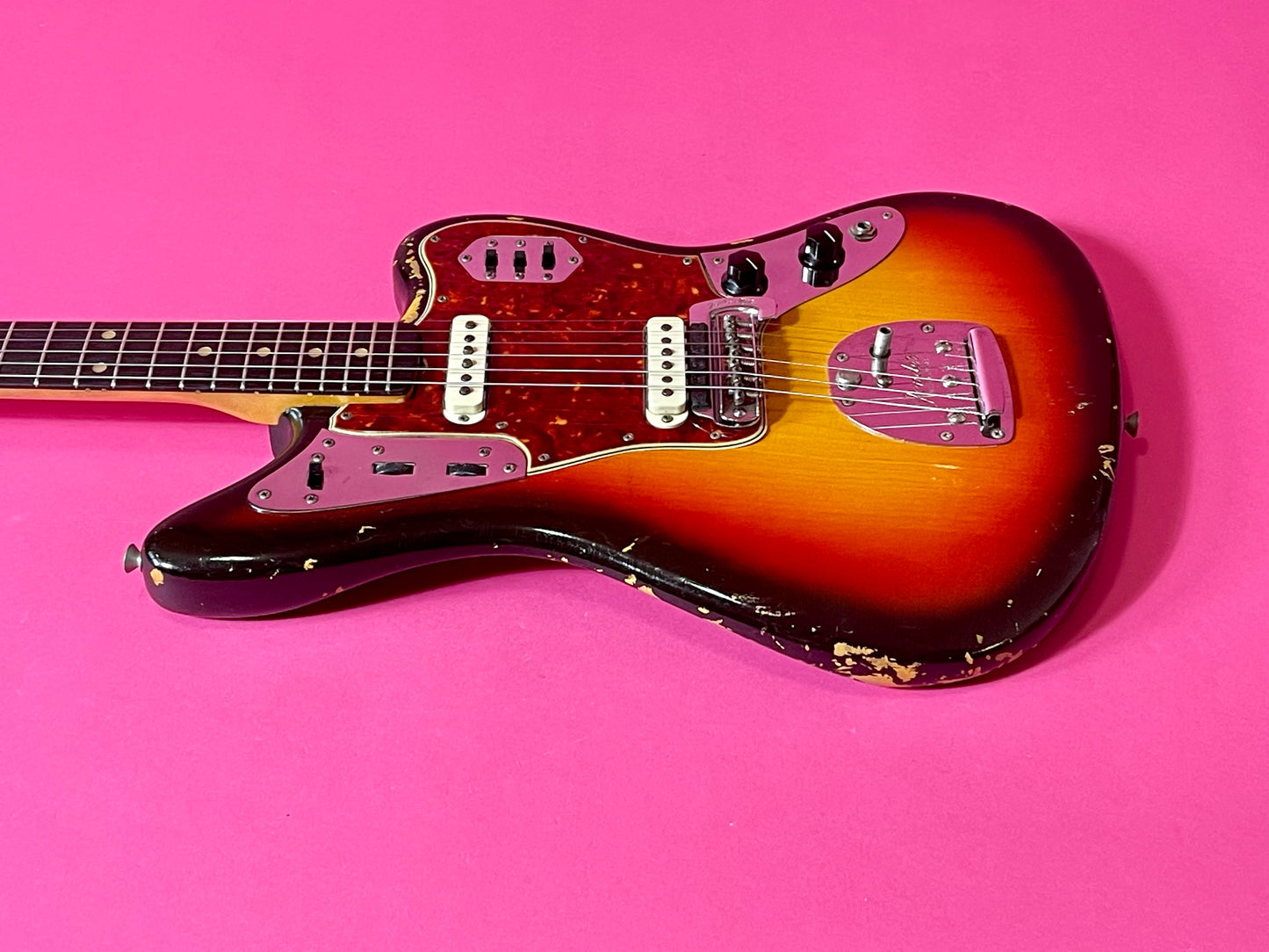 1964 Fender Jaguar 3-Color Sunburst 100% original